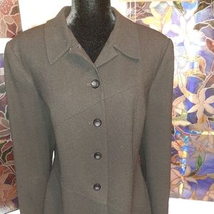 KASPER WOOL JACKET Size 16